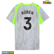 Manchester City Ruben Dias #3 3rd trikot Frauen 2025-26 Kurzarm